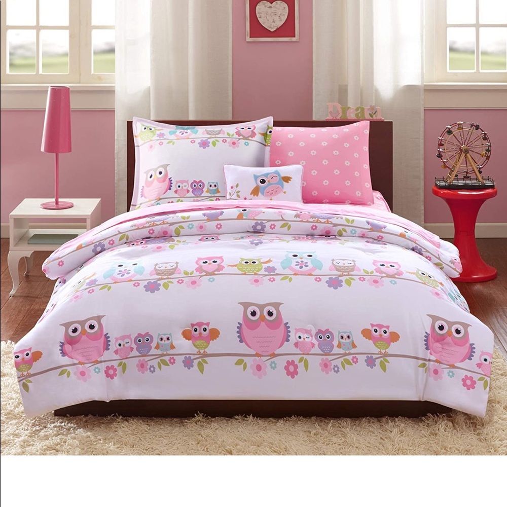 Owl bedding set 3pcs